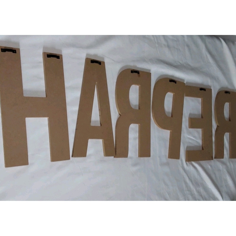 Disney Princess MDF Sign Wall Decor Letters *HARPER*  Initial Monogram - Picture 4 of 5